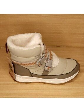 Muk Luk Womens New Beige Wren Snow Boot 9
